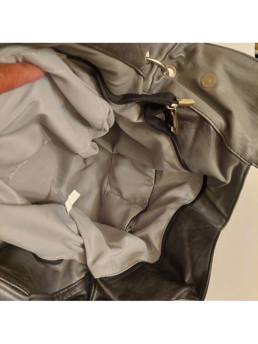 Miss Caprice Gray Gradient Handbag/ Purse - Picture 8 of 16